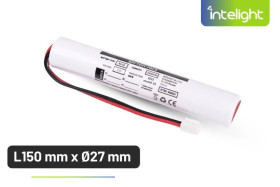 Pakiet akumulatorów NiCd 3,6V 2500mAh do oprawy VELLA 250 3H - L150 x Ø27 / 96005