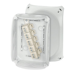 Skrzynka zaciskowa Polipropylen 77 x 180 x 130mm Szary IP66 HENSEL