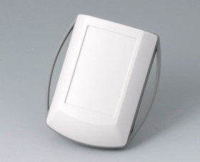 ABS enclosure, (L x W x H) 48 x 45 x 24 mm, gray white (RAL 9002), IP42, B7040227