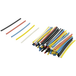 TruComponents 30184 Heatshrink set 1.20mm 0.60mm Shrinkage:2:1 125 pc(s)