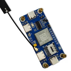 Płytka rozszerzeń Raspberry Pi Zero 4G HUB moduł sieciowy Air780e 4G CAT1 LTE Ethernet 3xType-C Plug and Play