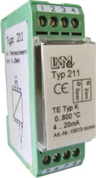 Przetwornik temperatury wy: Termopara typu K 10 → 35 V