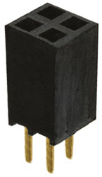 Gniazdo PCB 4 -pinowe 2 -rzędowe raster: 2.54mm typu płytka – płytka Proste Przewlekany