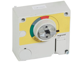 Napęd obrotowy pośredni IP55 DPX 630 czerwono-żółty 026282 LEGRAND