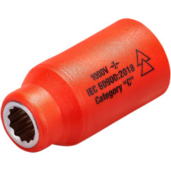 ITL Insulated 1350 Insulated 1/2in Drive Socket 10mm