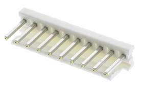 Złącze szpilkowe 10-pinowe MTA-156 raster: 3.96 mm Prosty 1-rzędowe TE Connectivity Otwór przelotowy 600 V Bez osłony