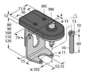 Turck 6901129 Zestaw montażowy BTS-DSU35-ZF10-M10 1 szt.