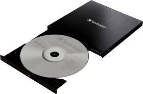 Verbatim Zewnętrzna nagrywarka DVD Produkt nowy USB 3.2 Gen 1 czarny