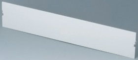 Front plate, PC, (W x H) 42 x 206 mm, light gray, B6606180