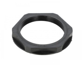 Nakrętka poliamidowa M50 EN 50M BK czarna E03DK-02020400701