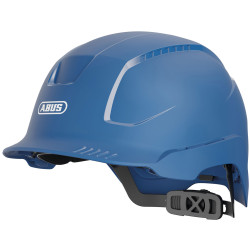 ABUS 94807 SCATOR-E Non-vented Safety Helmet Blue