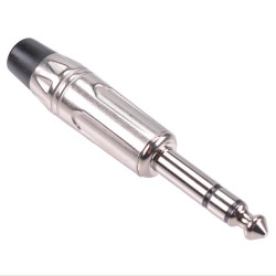 6.35mm Stereo Jack Plug Connector