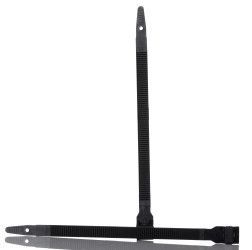 Opaska kablowa długość 175mm szerokość 9 mm HellermannTyton Poliamid 6.6 (PA66) -40 → +85 °C