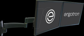 45-231-200 Ergotron Series 200 wall bracket for 2 monitors