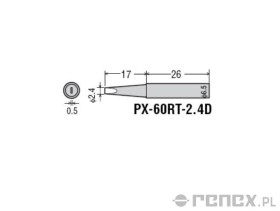 Grot do stacji GOOT RX-711AS - 2,4D