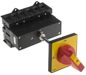 Rozłącznik bezpiecznikowy 6-biegunowy 6NO 125 A 55 kW IP65