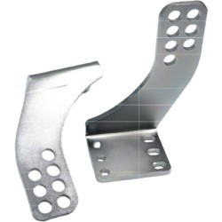 Uchwyty MOD.80/12/36 na słupek do napędów z otworami 12mm: CAME, ROGER, FAAC, Genius, DTM, Proxima, Hato, Tousek itd.