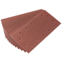 Draper 92312 80G Aluminium Oxide Sanding Sheets (115 x 227mm)