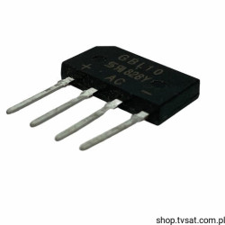 GBL10 Bridge Rectifier 1000V 4A SIL4 GENESIS