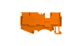 Złączka Szynowa 2,5Mm2 1P 3-Przewodowa Zacisk Push-In Pomarańczowa