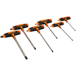 Bahco 903T-1 903T-1 T-Handle Hex Screwdriver Set, 6 Piece