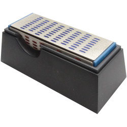 Faithfull FAIDWQUAD Diamond Sharpening Stone 4 Sided 150 x 50 x 50mm