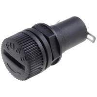 FUSE20 Gniazdo do obudowy dla bezpieczników 5 x 20mm, sr. otw. 13mm