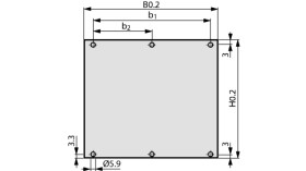 Front Panel 3 HE 8 TE