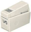 WAGO 224-112 Złącze oświetleniowe elastyczny: 0.5-2.5 mm² stała: 1-2.5 mm² Ilość styków: 3 1 szt. biały