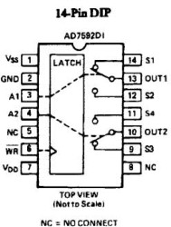 Dual ±15V SPDT Latch Up Proof Switch with Overvoltage Protection