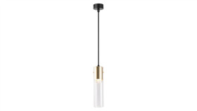 Lampa Wisząca Ricky Złoty 1Xgu10 Ml0845 Milagro