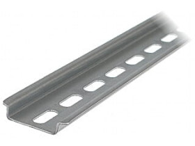 TS35 szyna montażowa perforowana, wysokość 7,5mm, długość 7,5cm