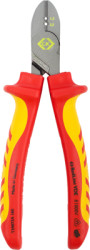VDE stripping side cutter, 170 mm, 210 g, cut capacity (4/2.8/2 mm/–), T39073A 160-RND
