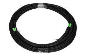 PATCHCORD LAN EXTRALINK 2J SC/APC-SC/APC JEDNOMODOWY G.657A2 DUPLEX 25M ZEWNĘTRZNY