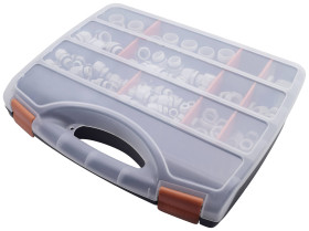 Quadrios 2102CA111 Zestaw dławnic kablowych PA66 szaro-biały (ral 7035) 1 zest.