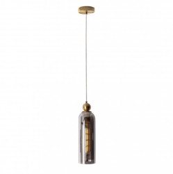 MAXLIGHT P0511 LAMPA WISZĄCA CAMPANILA SMOKY GLASS