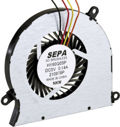 SEPA HY60Q05PSE04A Wentylator promieniowy 5 V/DC 4.1 m³/h (D x S x W) 60.9 x 5 x 56.4 mm