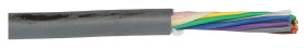 Control Cable liczba żył 9 0,28 mm² Nieekranowany Alpha Wire średnica zew 5.82mm Szary