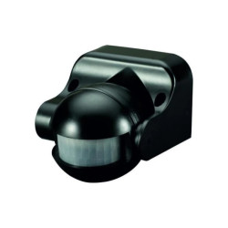 Czujnik ruchu PIR IP44 180 st. 300W zasięg 12m czarny CP-2C