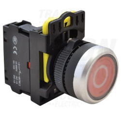Przycisk z piktogram czerwony NYG3-P2 1xNO IP65 TR