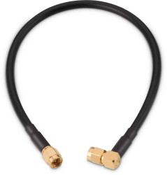 Kabel koncentryczny złącze A SMA złacze B SMA długość 154.4mm typ kabla RG58 Z zakończeniem