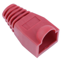 Red RJ45 Plug Boot