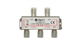 Rozdzielacz Sygnału Sat Splitter 1X F / 4X F Fc4spltst
