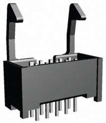 Wtyk PCB 10-pinowe raster: 2.54mm 2-rzędowe TE Connectivity Przewlekany 1.0A 250.0 V.