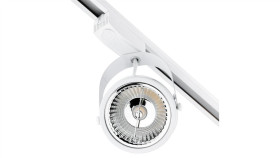 Reflektor Szynowy Gu10 Ar111 Biały Victus Lampa Do Szynoprzewodów...