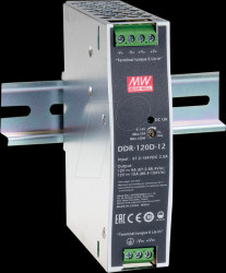 DDR-120C-12 DC/DC converter, 120W, 12V, 10A