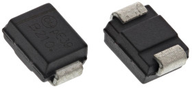 Dioda DO-214AA (SMB) 2A Montaż powierzchniowy 100V Bariera Schottky'ego Pojedyncza Prostownik Schottky'ego MBRS2H100T3G