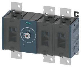 Rozłącznik izolacyjny 3P wlk5 1600A bez napędu obrotowego przyłącza płaskie śrubowe 3KD5430-0RE20-0