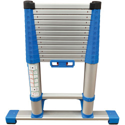 Zarges 40401 Compactstep L Telescopic Ladder &amp; Stabiliser Bar 3.8m