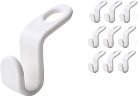 Haczyk łączący do wieszaka na ubrania 10 szt - Organizer do szafy na wieszaki do odzieży